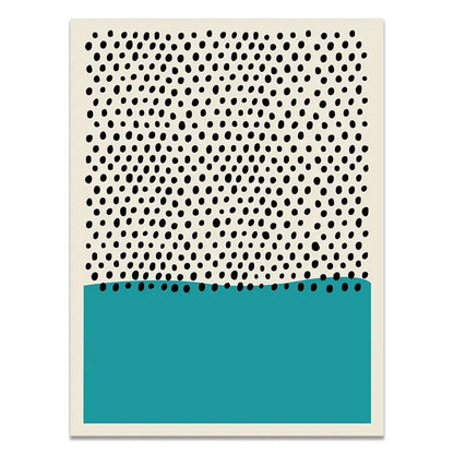 Nordic Geometric Masterpiece Canvas Art