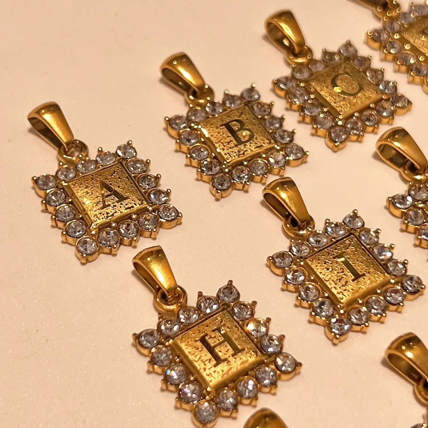 Personalized Gold Letter Necklace