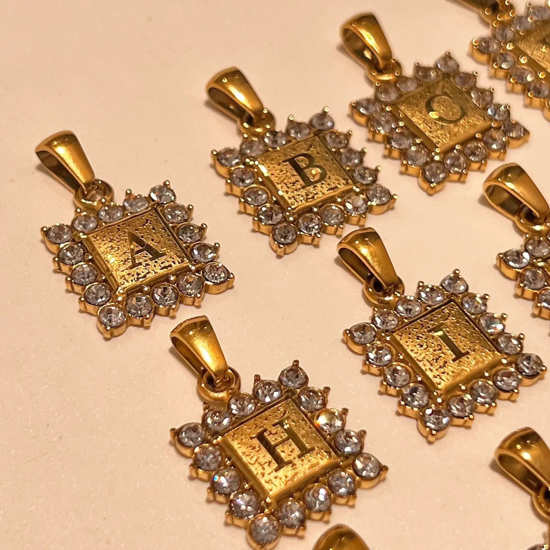 Personalized Gold Letter Necklace