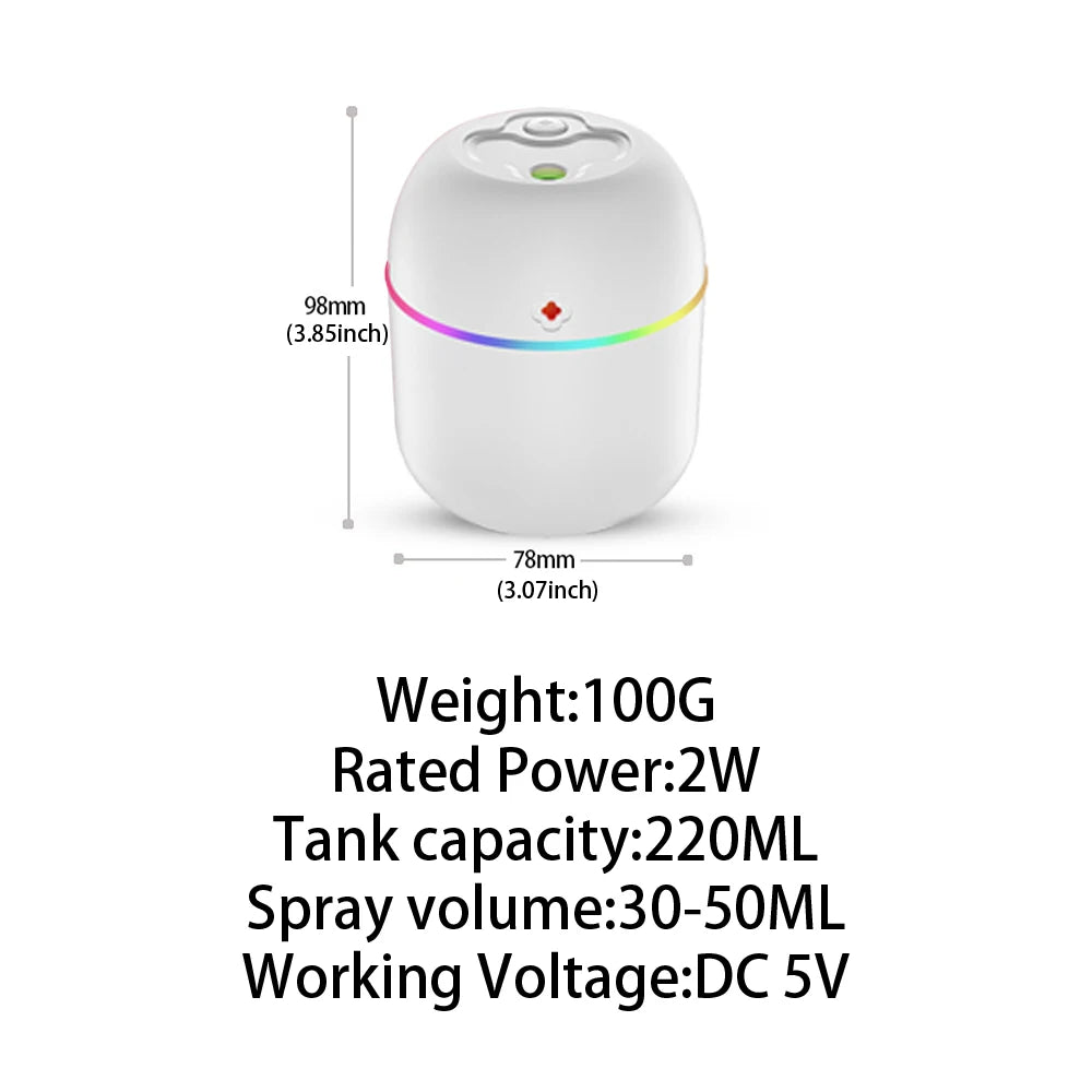 Portable Mini USB Air Humidifier