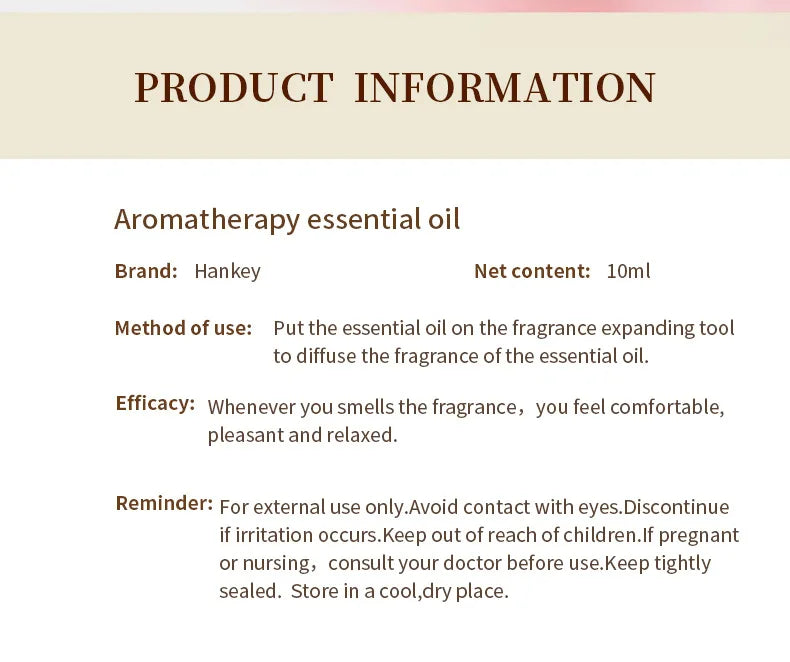Pure Aromatherapy Essential Oil