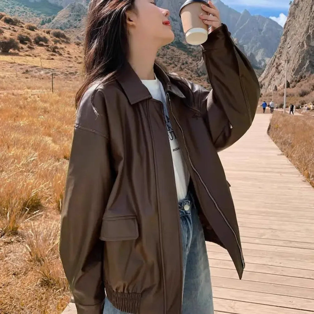 American Vintage Motorcycle Jacket