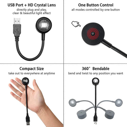 Sunset Projection LED Lamp