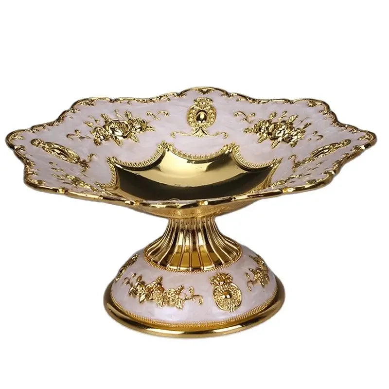 Vintage Metal Fruit Tray Plate