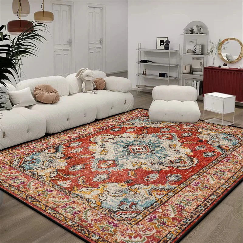 Vintage Persian Carpet Luxury Rug 