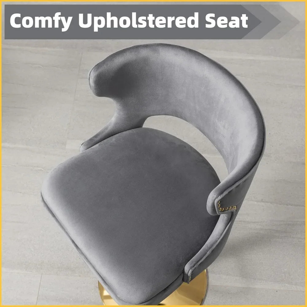 Westice Modern Gold Bar Stools