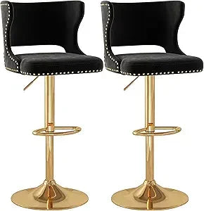 Westice Modern Gold Bar Stools